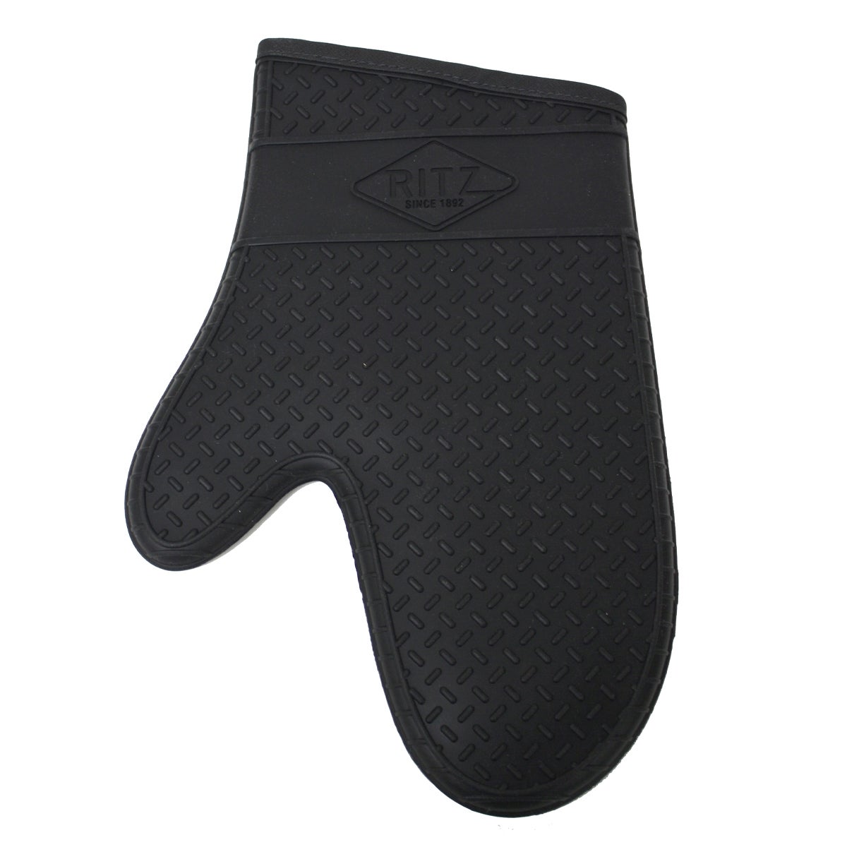 Mitt, Oven, Black, 13 Inch, Silicone,1 - 1 EACH