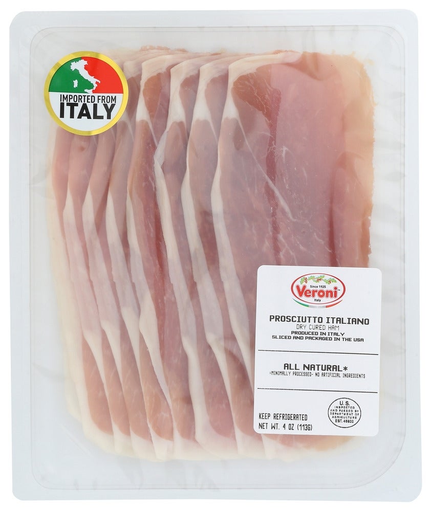 Ham, Prosciutto, Sliced,10 - 4 OUNCE