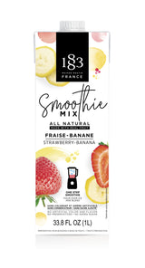 Smoothie Mixes, Strawberry & Banana,4 - 1 LITER