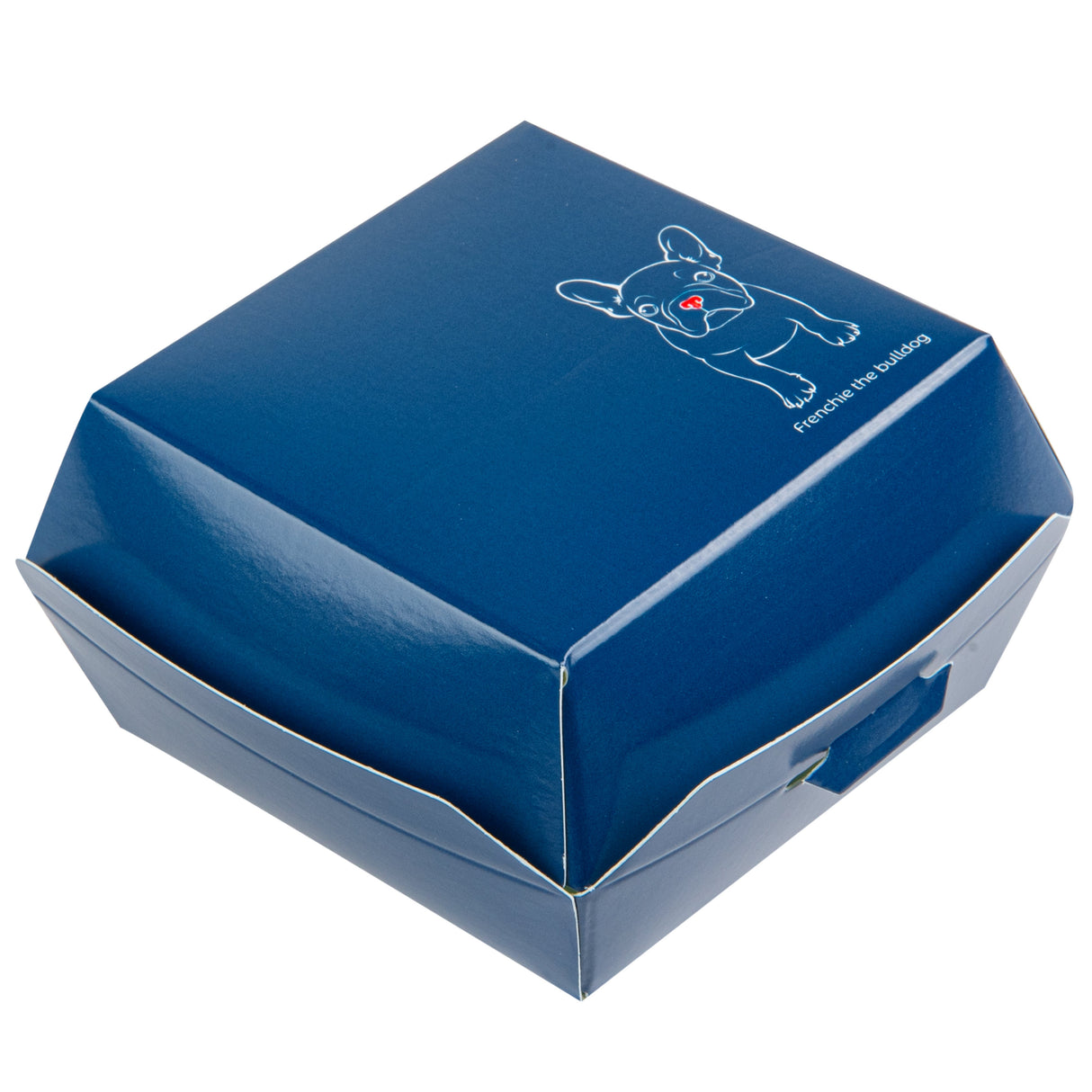 Boxes, Burger, 2.75 x 2.75 x 2 Inch, Paper, Frenchie,100 - 1 EACH