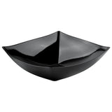Bowls, Moderna 32 Ounce, Plastic, Black, Square, 7.75 x 7.75 x 2.25 Inch,100 - 1 EACH