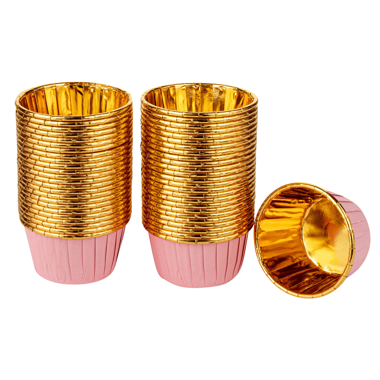 Cups, Baking, Panificio 3.50 Ounce, Foil Paper, Pink,50 - 1 EACH