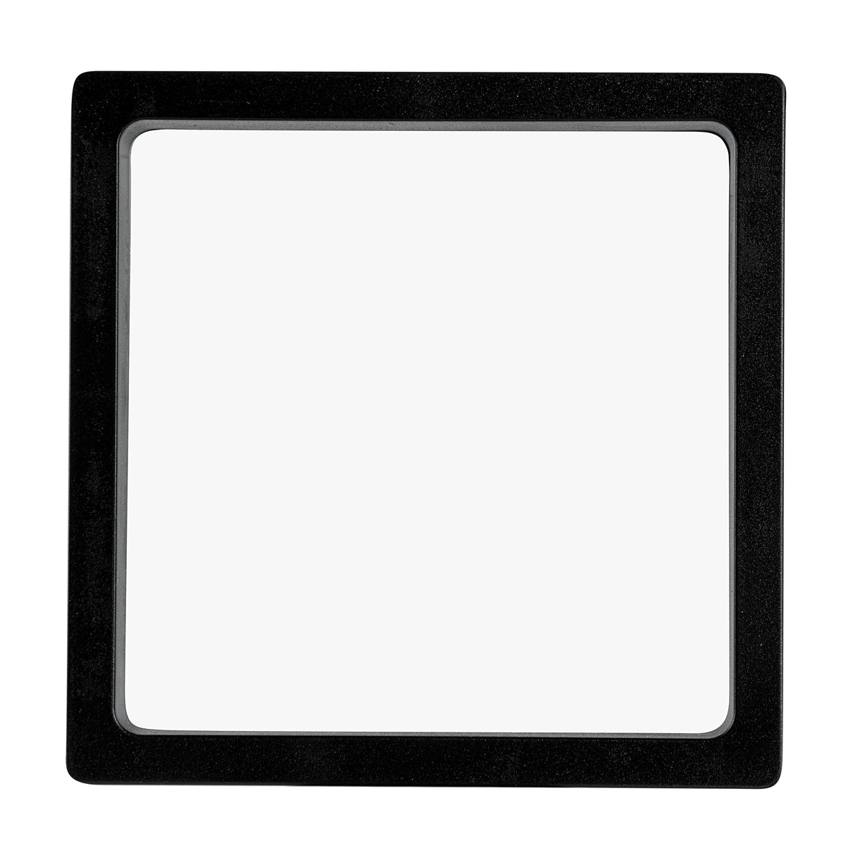 Cases, 3D Display, Display Tek 4.25 x 4.25 x 0.75 Inch, Floating, Black, Plastic, Square,10 - 1 EACH