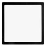 Cases, 3D Display, Display 7 x 7 x 0.75 Inch, Floating, Black, Plastic, Square,10 - 1 EACH