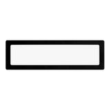 Cases, Display, Display Tek, 3D Floating, Plastic, Black Frame, 9 x 2.75 x 0.75 Inch, Rectangular,10 - 1 EACH