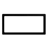 Cases, Display, Display Tek, 3D Floating, Plastic, Black Frame, 9 x 4.25 x 0.75 Inch, Rectangular,10 - 1 EACH