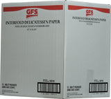 Wraps, Deli, 15 x 10.75 Inch, Dry-Waxed Paper, White, Light-Grade, Interfolded,12 - 500 COUNT