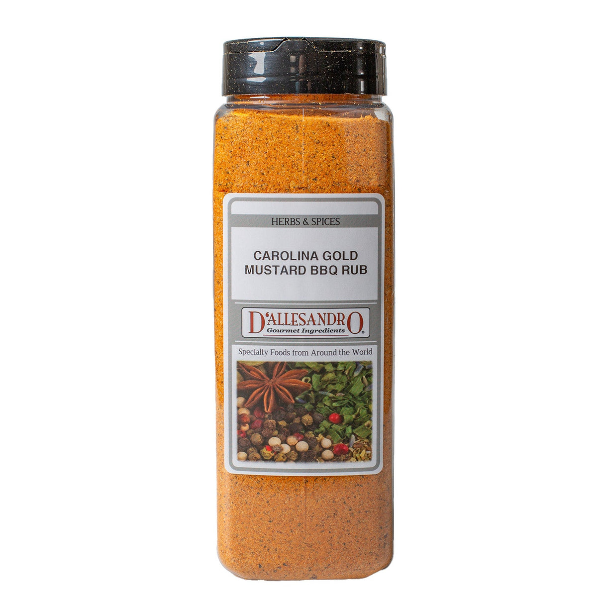Seasoning Rub, Carolina, Gold Mustard,1 - 21 OUNCE