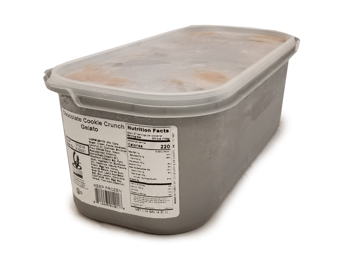 Gelato, Chocolate Cookie Crunch,2 - 143 FLUID