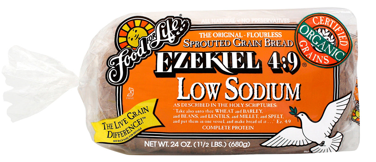 Bread, Sprouted Whole Grain,6 - 24 OUNCE