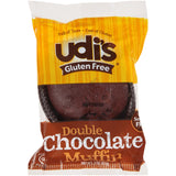Muffins, Double-Chocolate, Individually-Wrapped, 3 Ounce,36 - 1 COUNT