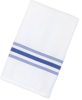 Napkins, Bistro, 18 x 22 Inch, Royal Blue Stripe,12 - 1 EACH
