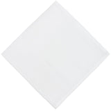 Napkins, 20 x 20 Inch, White, Spun Polyester,12 - 1 EACH