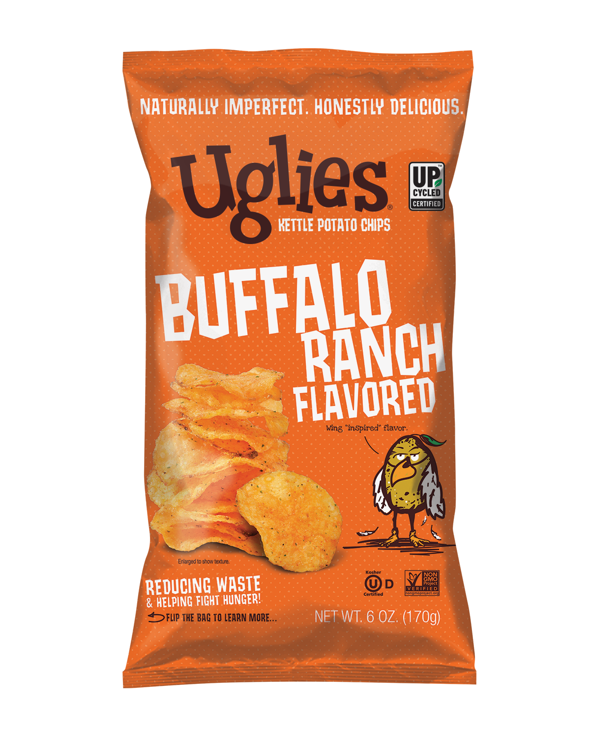 Chips, Potato, Kettle-Cooked, Buffalo Ranch,12 - 6 OUNCE