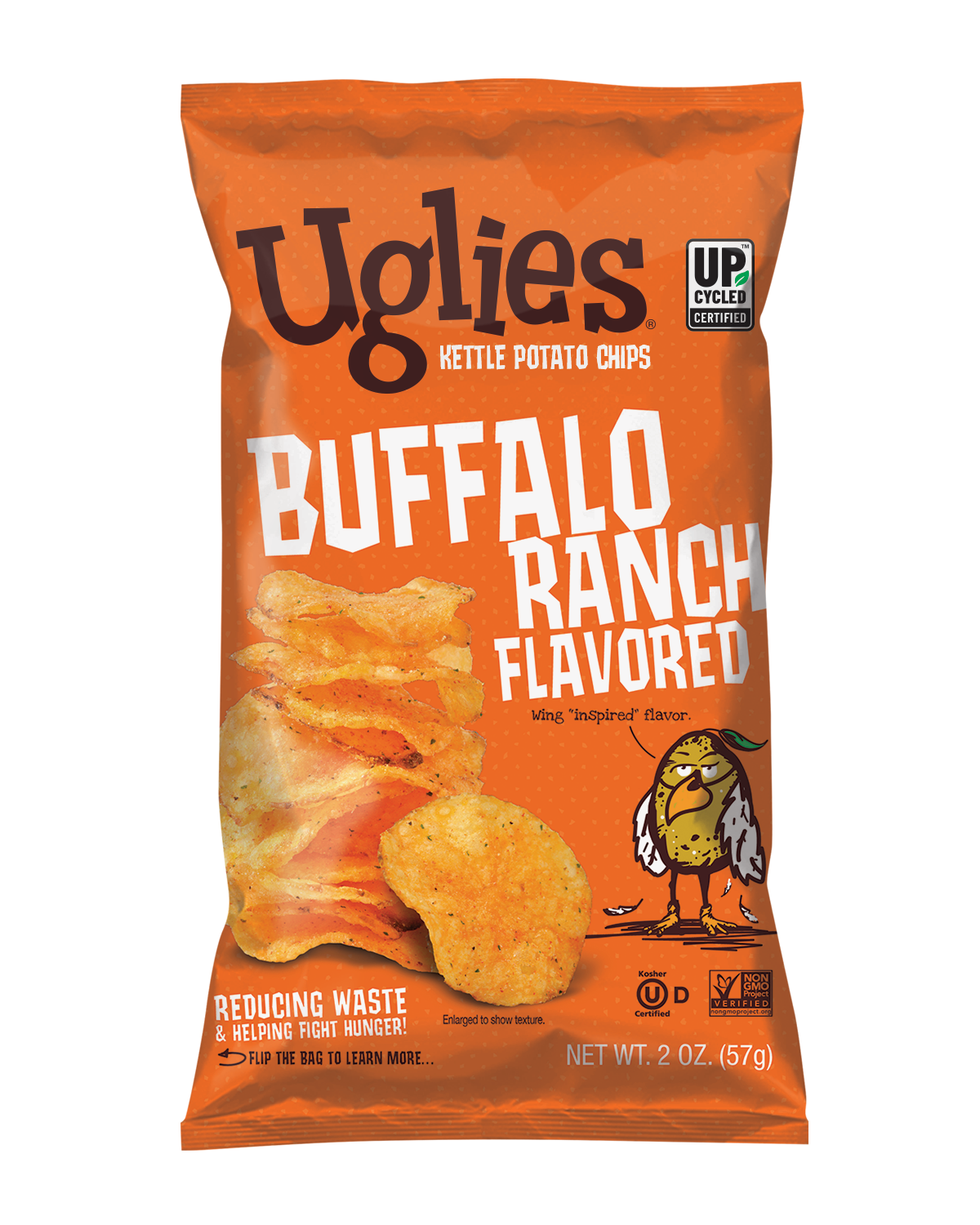 Chips, Potato, Kettle-Cooked, Buffalo Ranch,24 - 2 OUNCE