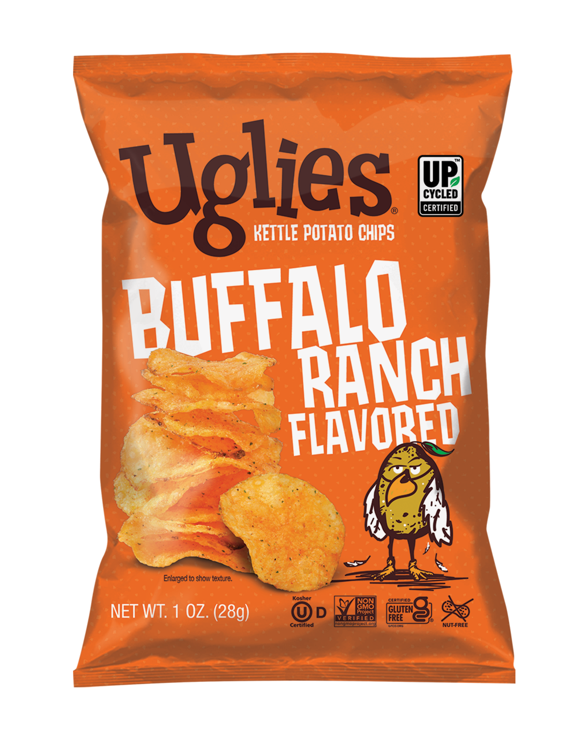 Chips, Potato, Kettle-Cooked, Buffalo Ranch,32 - 1 OUNCE
