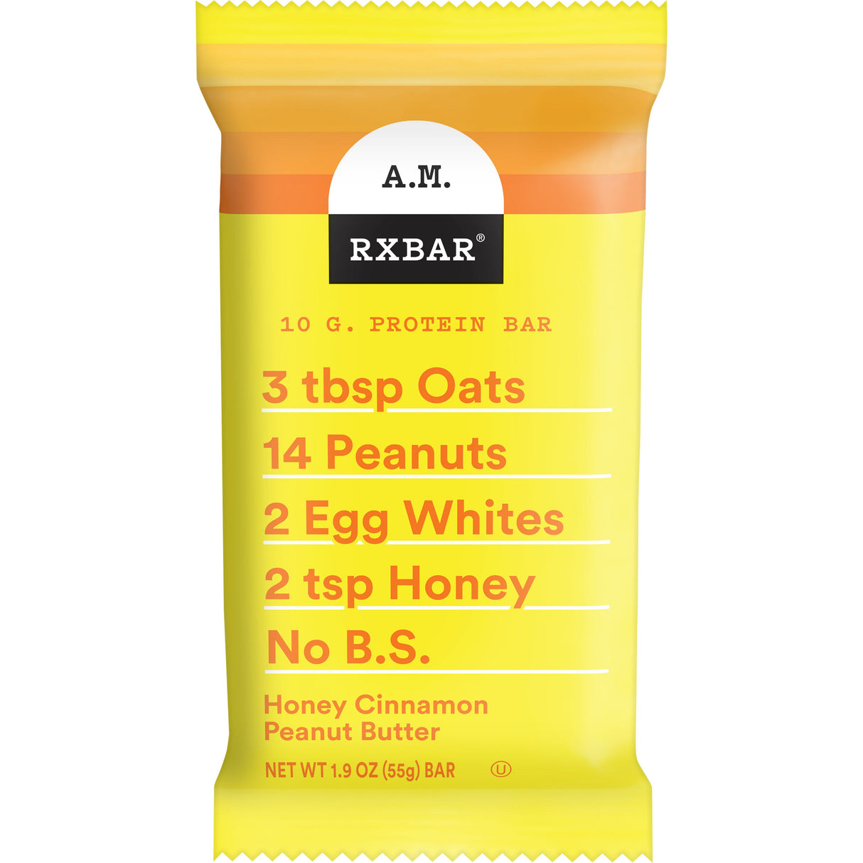 Bars, Nut Butter & Oat, Honey Cinnamon Peanut Butter,12 - 1.9 OUNCE