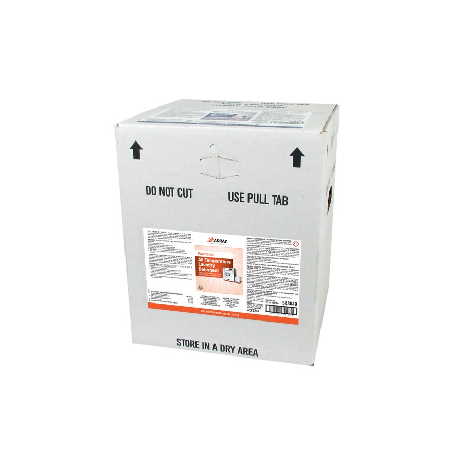Laundry Detergent, Concentrated, Powder All-Temperature,1 - 50 POUND