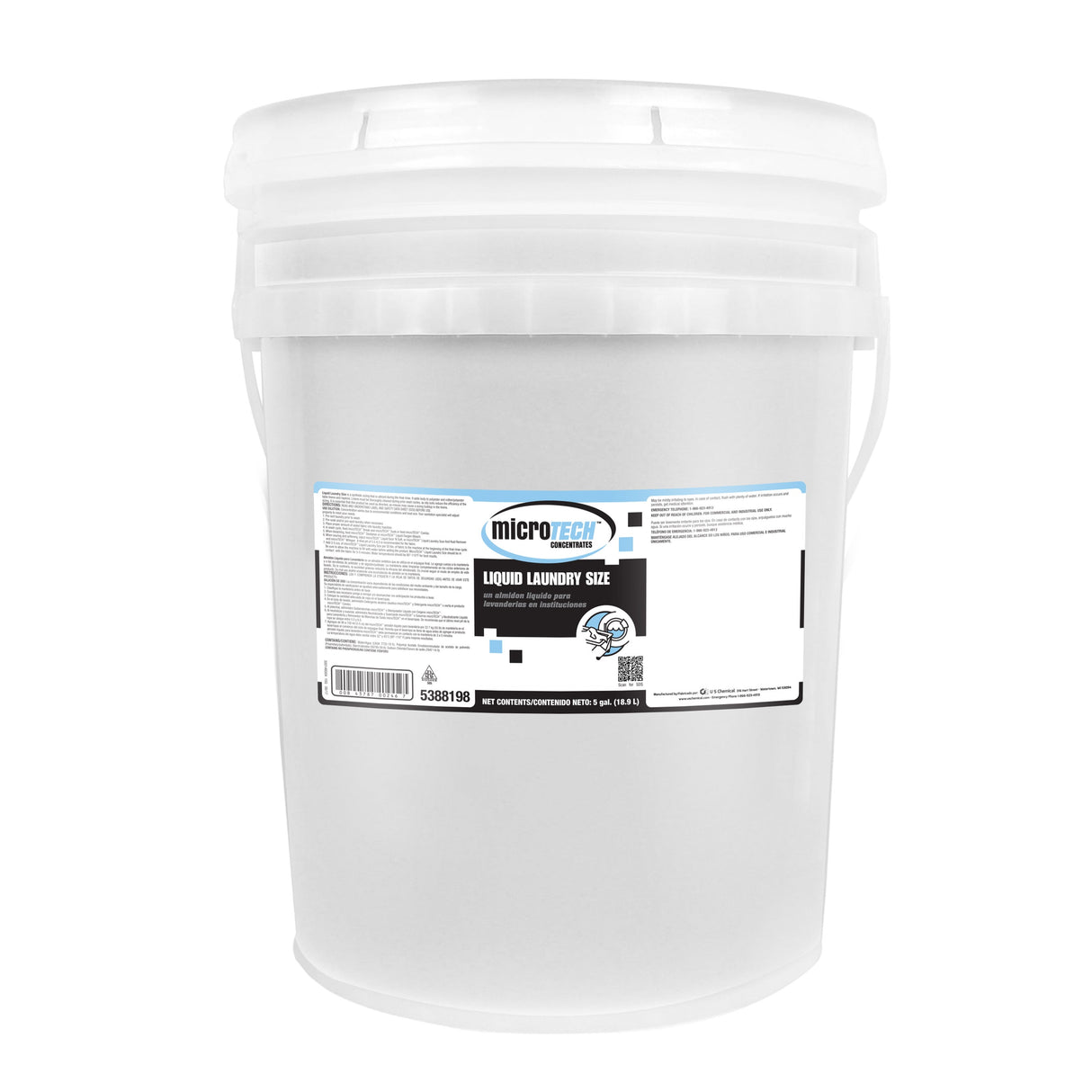 Laundry Detergent, Concentrated, Liquid Size,1 - 5 GALLON