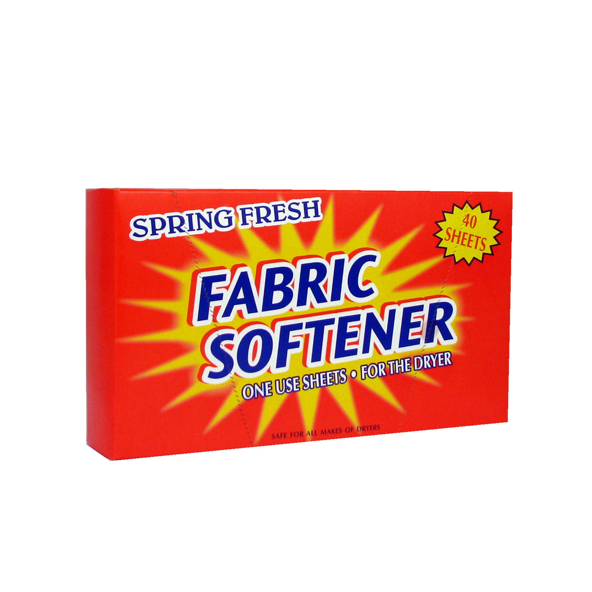 Dryer Sheets, Fabric Softening, Spring Fresh Scent,12 - 40 COUNT