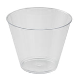 Tumblers, Plastic, RW Base 9 Ounce, Clear, 3.50 x 3.50 x 2.75 Inch,20 - 1 EACH