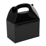 Boxes, Gable & Lunch, Bio Tek 8.50 x 4.75 x 5.50 Inch, Greaseproof Paper, Black,25 - 1 EACH