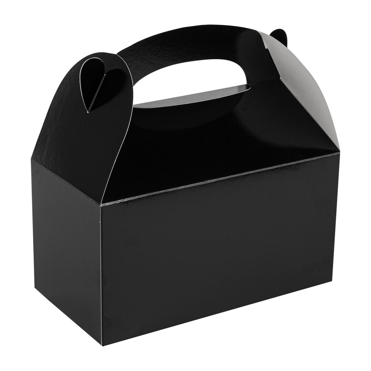 Boxes, Gable & Lunch, Bio Tek 9.50 x 5 x 5 Inch, Greaseproof Paper, Black,25 - 1 EACH