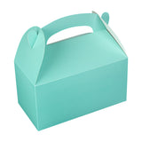 Boxes, Gable & Lunch, Bio Tek 9.50 x 5 x 5 Inch, Paper, Turquoise,25 - 1 EACH