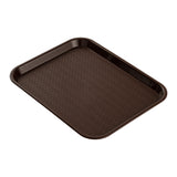 Trays, Fast Food, RW Base 14 x 18 Inch, Plastic, Brown, Rectangular,1 - 1 EACH