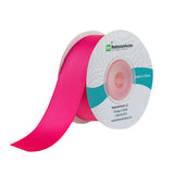 Ribbons, Satin, Gift Tek 1 Inch, Single-Face, Shocking Pink, Polyester, 10 Yard,1 - 30 FOOT