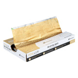 Sheets, Food Service, Foil Lux 10.75 x 9 Inch, Aluminum Foil, Gold, Embossed, Pop-Up, Interfolded,100 - 1 COUNT