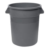 Bin, Trash Can & Ingredient, RW Clean 20 Gallon, Gray, Plastic, 22 x 19.25 x 22.75 Inch,1 - 1 EACH