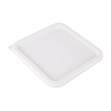 Lid, Met Lux, White, Plastic, Square, for 6 & 8 Quart Food Storage Containe,1 - 1 EACH