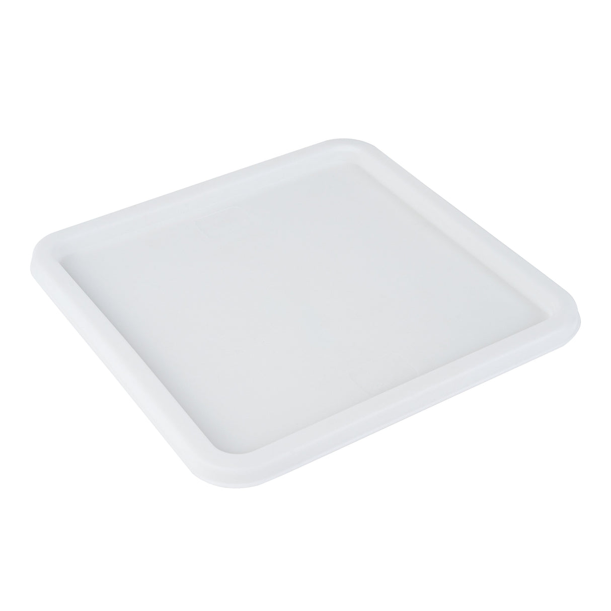 Lid, Met Lux, White, Plastic, Square, for 12/18/22 Quart Food Storage Conta,1 - 1 EACH