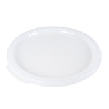 Lid, Met Lux, Translucent, Plastic, Round, for 12/18/22 Quart Food Storage Conta,1 - 1 EACH