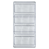 Molds, Chocolate Bar, Pastry Tek 4-Compartment, Polycarbonate,1 - 1 EACH