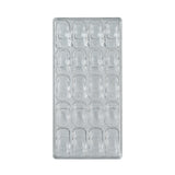 Molds, Candy & Chocolate, Pastry Tek 20-Compartment, 3D Car, Polycarbonate,1 - 1 EACH