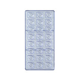 Molds, Candy & Chocolate, Pastry Tek 24-Compartment, Leaf Block, Polycarbonate,1 - 1 EACH