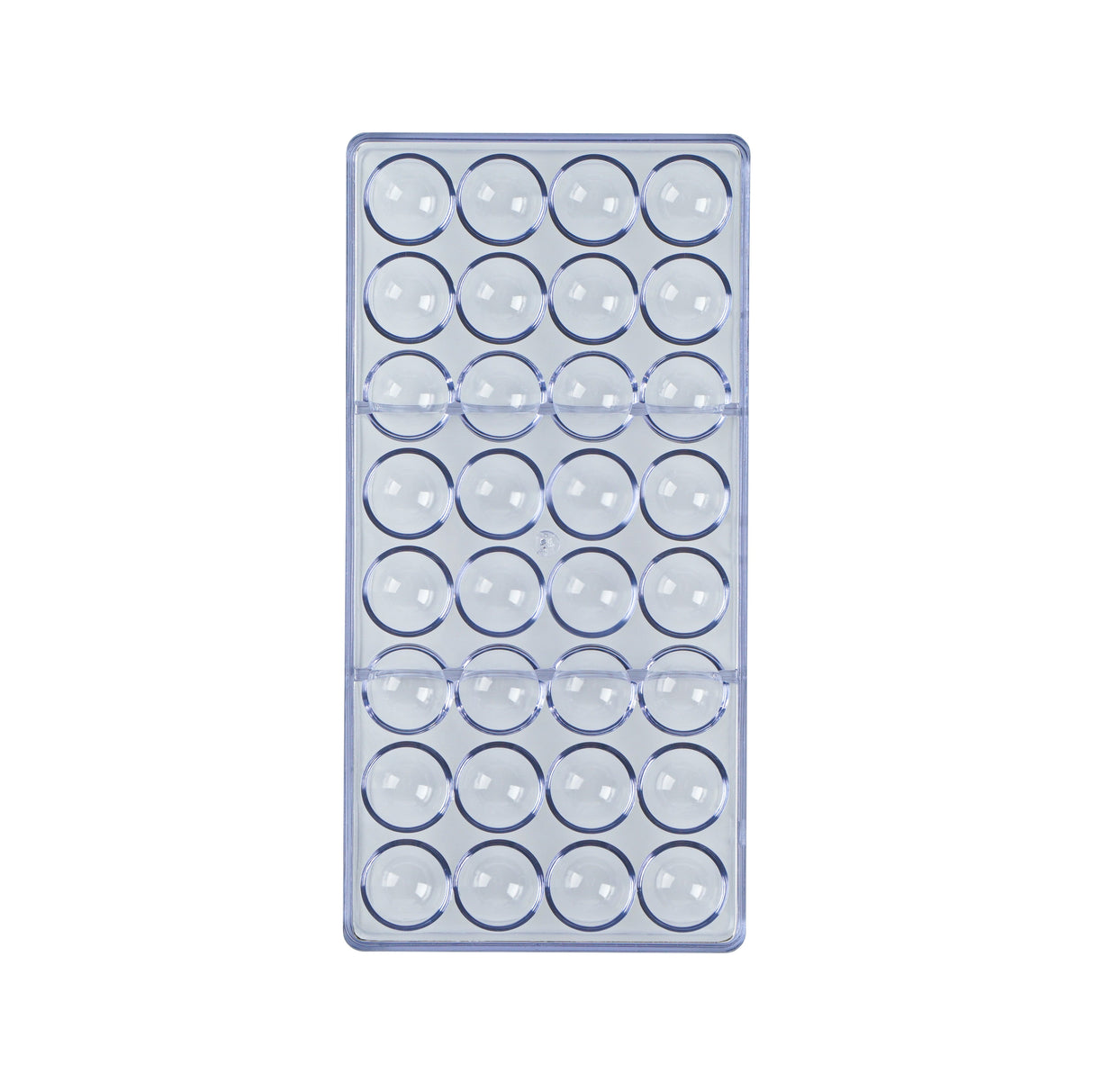 Molds, Candy & Chocolate, Pastry Tek 32-Compartment, Half Sphere, Polycarbonate,1 - 1 EACH