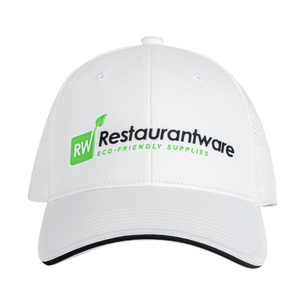 Hats, Perforated, RW Threads, White, Adjustable,1 - 1 EACH
