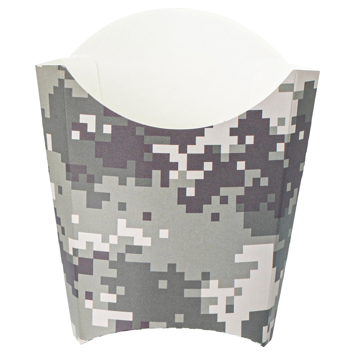 Containers, To-Go Fry & Snack, Bio Tek 2 Ounce, Paper, Camouflage, 4 x 2.75 x 3.50 Inch,100 - 1 EACH