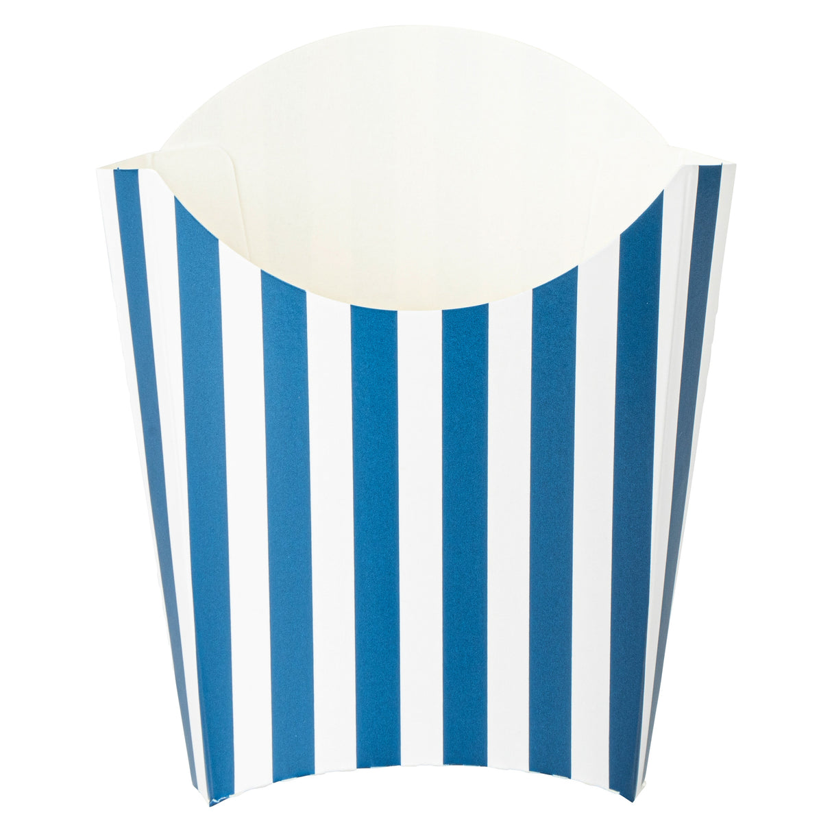 Containers, To-Go Fry & Snack, Bio Tek 2 Ounce, Paper, Blue & White, 4 x 2.75 x 3.50 Inch,100 - 1 EACH
