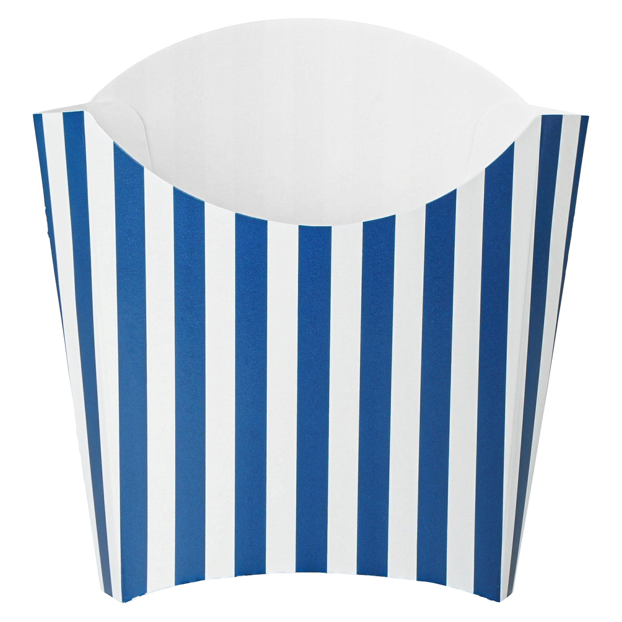 Containers, To-Go Fry & Snack, Bio Tek 3 Ounce, Paper, Blue & White, 4.50 x 3.25 x 3.75 Inch,100 - 1 EACH