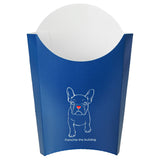 Containers, To-Go Fry & Snack, Bio Tek 4 Ounce, Paper, Frenchie, 4.75 x 3.50 x 5 Inch,100 - 1 EACH