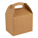 Boxes, Gable & Lunch, Bio Tek 10 x 7 x 8 Inch, Greaseproof Paper, Kraft,4 - 25 COUNT