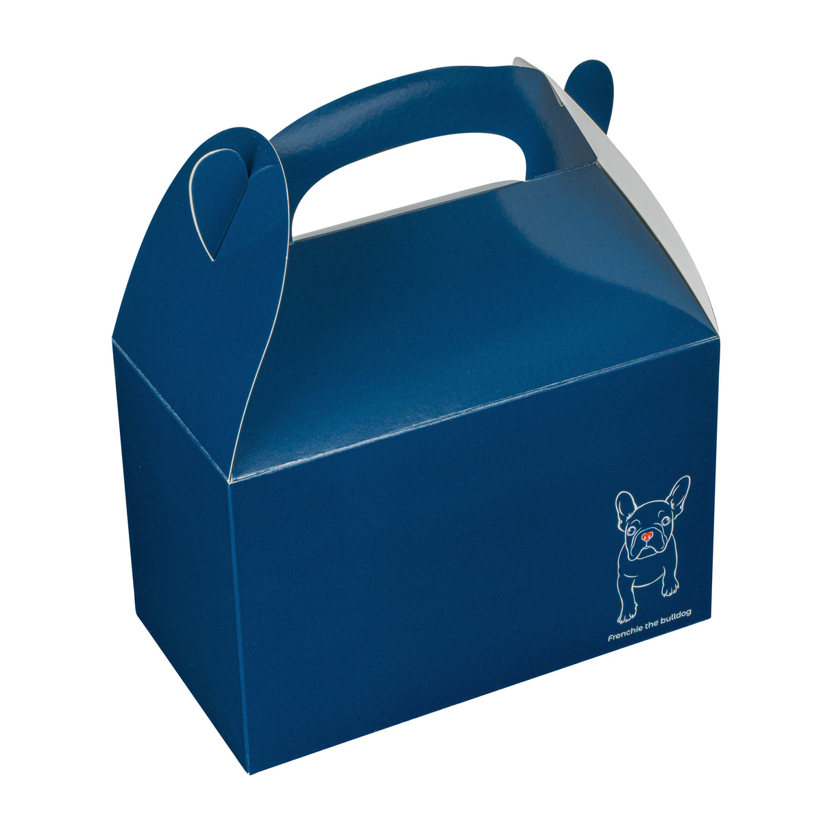Boxes, Gable & Lunch, Bio Tek 8.50 x 4.75 x 5.50 Inch, Paper, Frenchie,4 - 25 COUNT