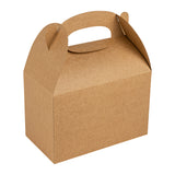 Boxes, Gable & Lunch, Bio Tek 8.50 x 4.75 x 5.50 Inch, Greaseproof Paper, Kraft,4 - 25 COUNT