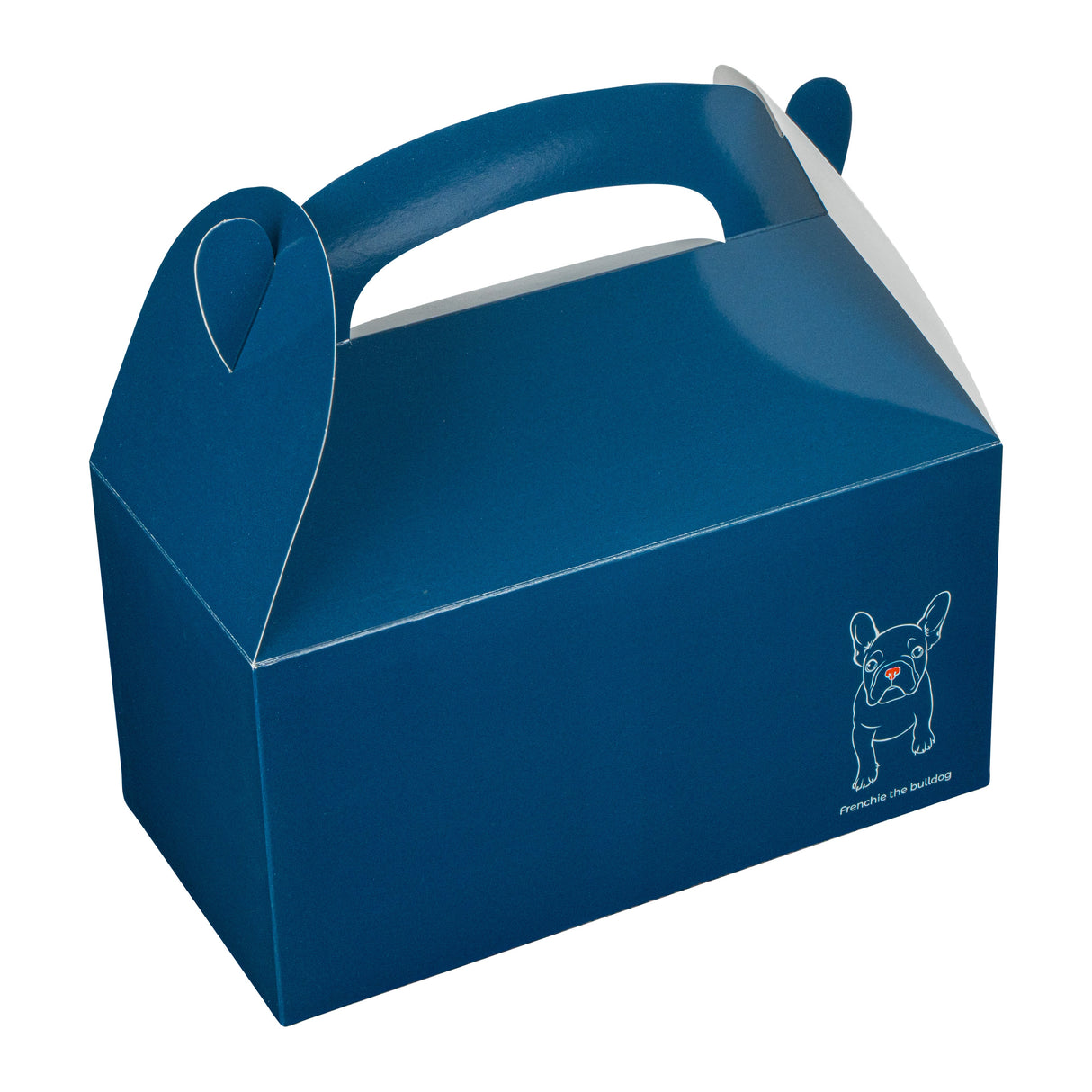 Boxes, Gable & Lunch, Bio Tek 9.50 x 5 x 5 Inch, Paper, Frenchie,4 - 25 COUNT
