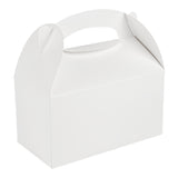 Boxes, Gable & Lunch, Bio Tek 9.50 x 5 x 5 Inch, Greaseproof Paper, White,4 - 25 COUNT