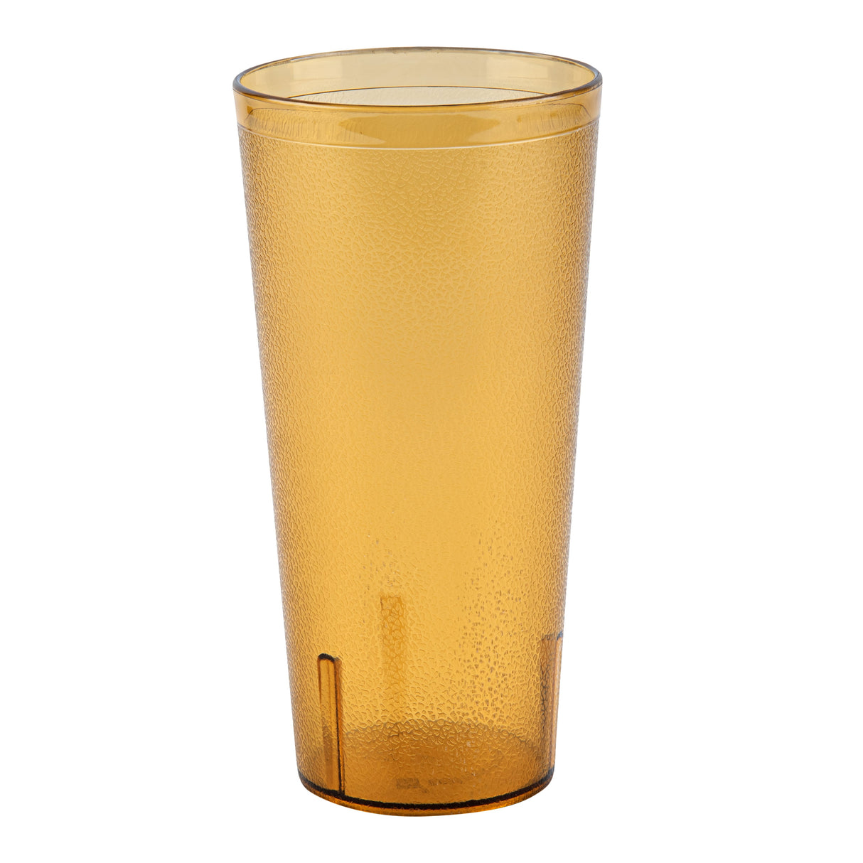 Tumblers, Plastic, Bev Tek, Amber 24 Ounce, SAN, Pebbled, 3.50 x 3.50 x 7 Inch,5 - 10 COUNT